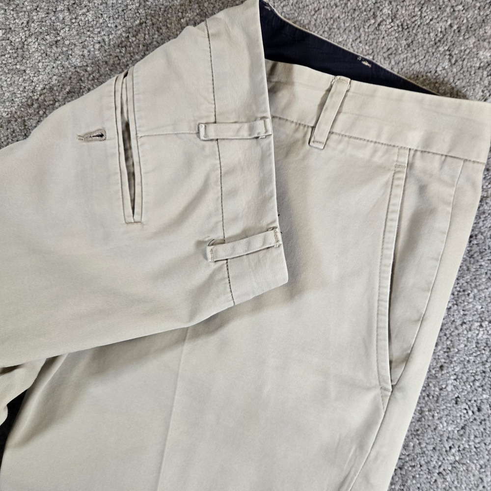 Bonobos Pants Mens 34x28 Straight Leg Khaki‎ Chino (Hemmed)